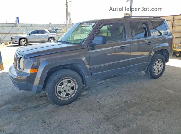 1C4NJPBA1GD622286 2016 JEEP PATRIOT Gray უკანა მარცხენა