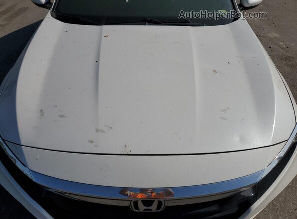 1HGCV3F48KA002703 2019 HONDA ACCORD White Widok wnętrza z tyłu