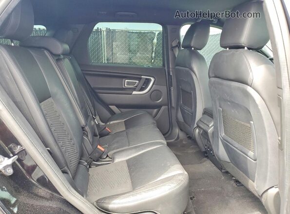 SALCP2FX0KH809116 2019 LAND ROVER DISCOVERY Black Widok komory silnika