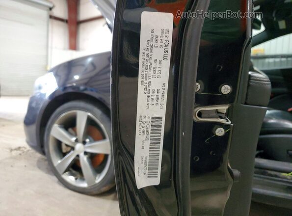 1C3CDFEB8GD644061 2016 DODGE DART Black Вид наклейки з VIN-кодом