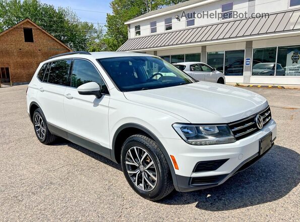 3VV2B7AX5LM114005 2020 VOLKSWAGEN TIGUAN Белый Передняя левая четверть