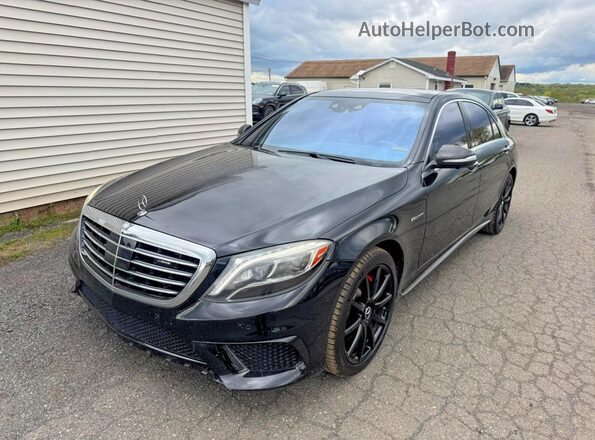 WDDUG7JBXHA286408 2017 MERCEDES-BENZ S Black Передня ліва чверть
