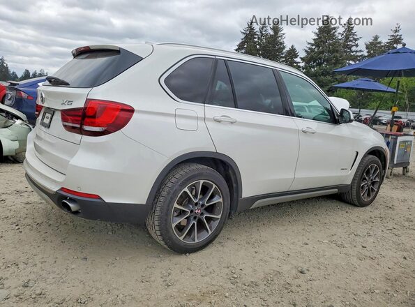 5UXKR0C57H0V68925 2017 BMW X5 Белый Передняя правая четверть