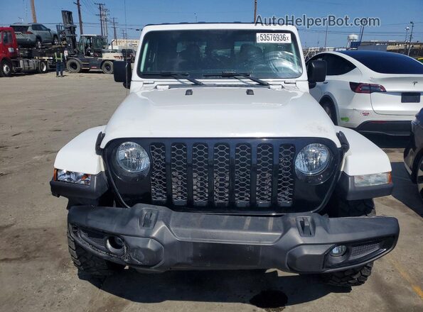 1C6HJTAG0ML564515 2021 JEEP GLADIATOR White Rear view