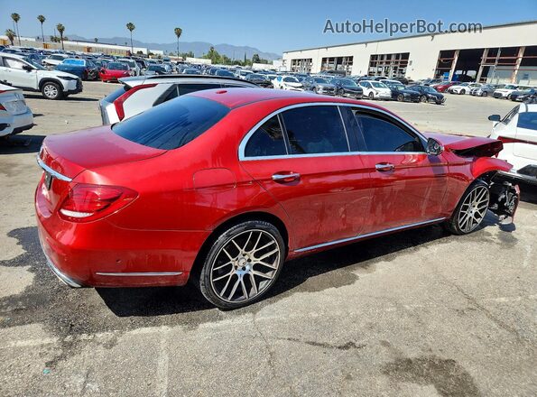 WDDZF4JB3HA204929 2017 MERCEDES-BENZ E Red Tył prawy