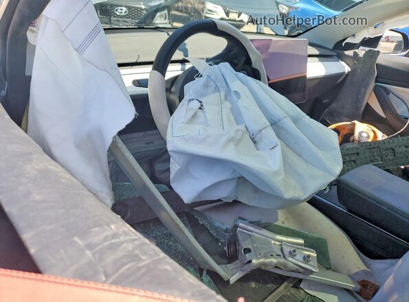 5YJ3E1EC1LF796416 2020 TESLA MODEL Черный Вид щитка приборов