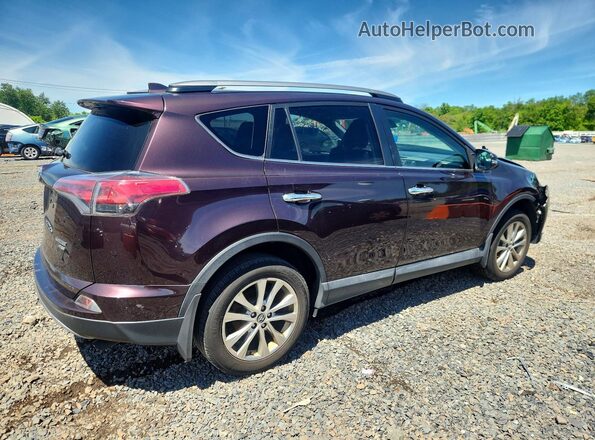 2T3DFREV2JW835393 2018 TOYOTA RAV4 Burgundy Delantero derecho