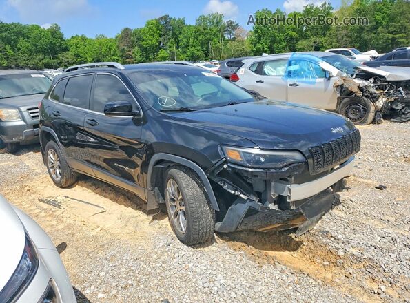 1C4PJLCB6KD114624 2019 JEEP CHEROKEE Черный Вид спереди