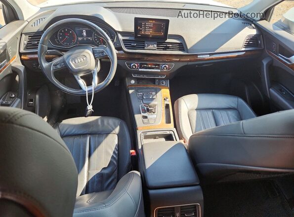 WA1ANAFY5J2135550 2018 AUDI Q5 Белый Вид щитка приборов