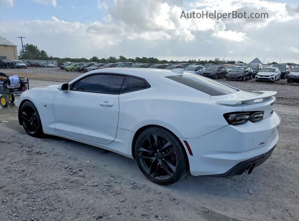 1G1FH1R78K0130743 2019 CHEVROLET CAMARO Белый Задняя левая четверть