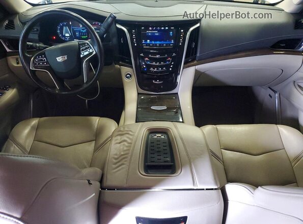 1GYS4JKJ9LR207084 2020 CADILLAC ESCALADE Белый Вид щитка приборов