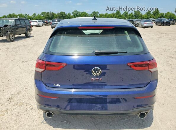 WVW3A7CD2RW151983 2024 VOLKSWAGEN GTI Синий Вид салона спереди