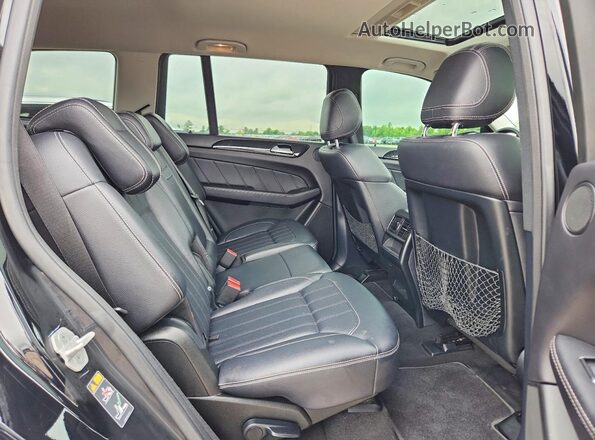 4JGDF6EE5GA706307 2016 MERCEDES-BENZ GL-CLASS Черный Вид подкапотного пространства