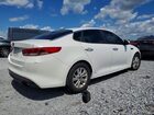 2016 Kia Optima Lx White vin: KNAGT4L32G5087431