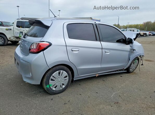 ML32AUHJ4RH017038 2024 MITSUBISHI MIRAGE Серебряный Передняя правая четверть