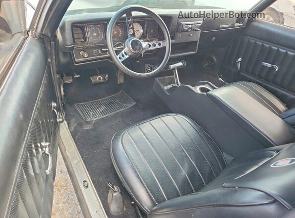 444371Z115963 1971 BUICK SKYLARK Черный Вид панели приборов