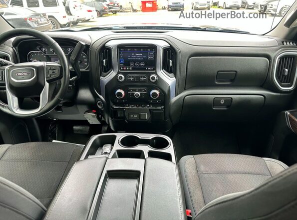 1GTR9BED0KZ184150 2019 GMC SIERRA Синий Вид щитка приборов