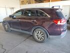 2016 Kia Sorento Lx Burgundy vin: 5XYPGDA35GG079499