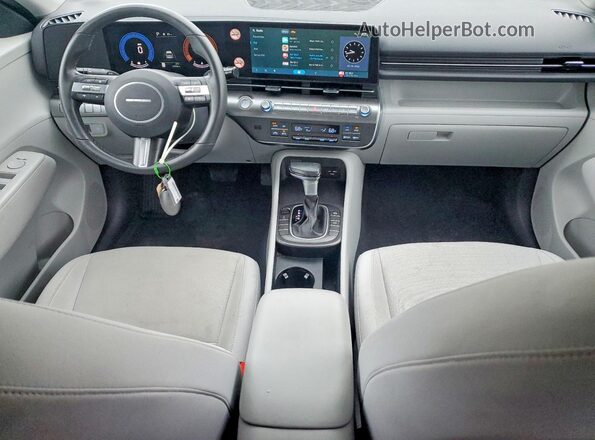 KM8HBCAB5SU226105 2025 HYUNDAI KONA Черный Вид щитка приборов