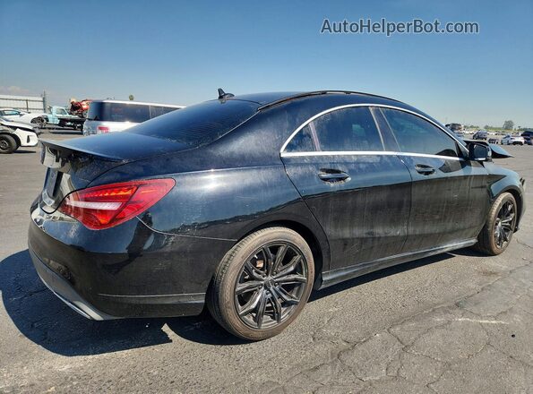 WDDSJ4EB6JN612110 2018 MERCEDES-BENZ CLA-CLASS Черный Задняя правая четверть