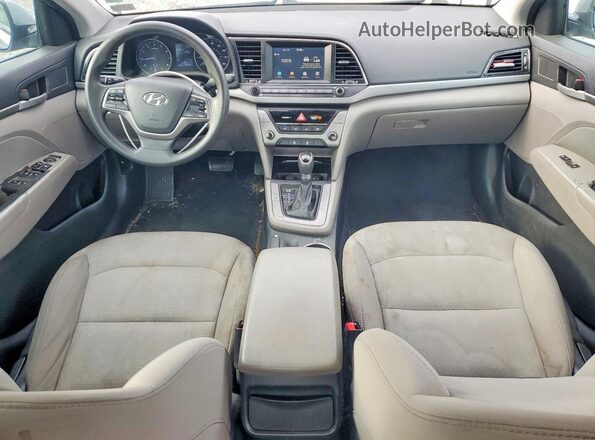 5NPD84LF7HH107269 2017 HYUNDAI ELANTRA Серый Вид щитка приборов
