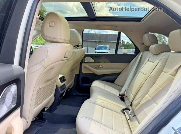 4JGFB4KB4LA071710 2020 MERCEDES-BENZ GLE White Vista de la etiqueta del VIN