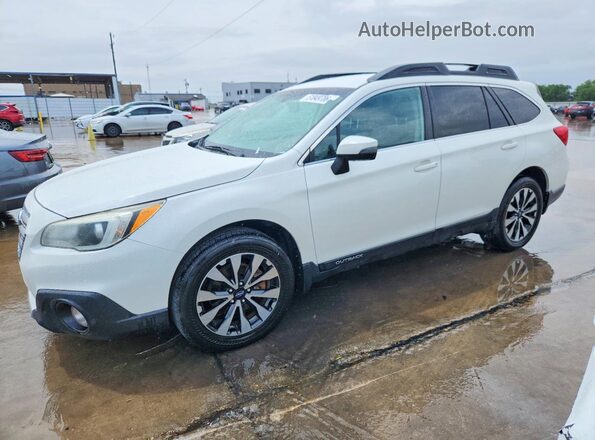 4S4BSEJC1G3297194 2016 SUBARU OUTBACK Белый Передняя левая четверть