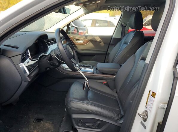 WA1VXAF76LD001088 2020 AUDI Q7 White Widok deski rozdzielczej