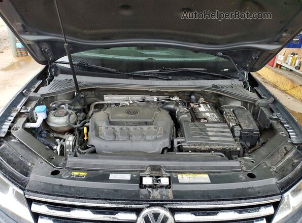 3VV3B7AX8MM039001 2021 VOLKSWAGEN TIGUAN Серый Вид подкапотного пространства