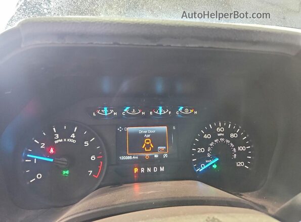 1FTEW1EP5KKC97788 2019 FORD F150 Бордовый Вид щитка приборов