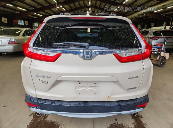 5J6RW2H93HL022907 2017 HONDA CR-V Tan Вид салону спереду