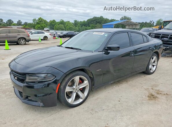 2C3CDXCT0JH233491 2018 DODGE CHARGER Черный Задняя левая четверть