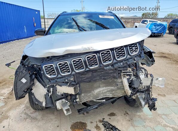 3C4NJDCNXST508077 2025 JEEP COMPASS Серебряный Вид сзади