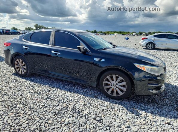 5XXGU4L31GG044534 2016 KIA OPTIMA Черный Вид спереди