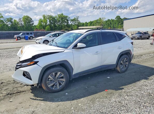 KM8JBCD18RU156520 2024 HYUNDAI TUCSON Белый Передняя левая четверть