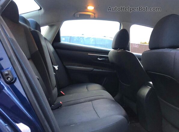 1N4AL3AP1JC123580 2018 NISSAN ALTIMA Blue Widok wnętrza z przodu