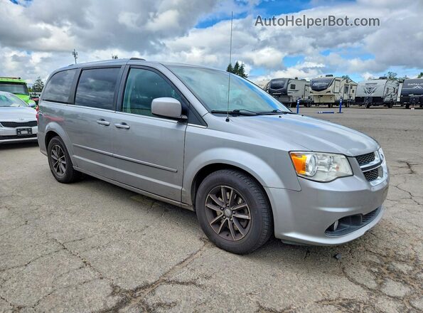 2C4RDGCG6HR616767 2017 DODGE GRAND Серебряный Вид спереди