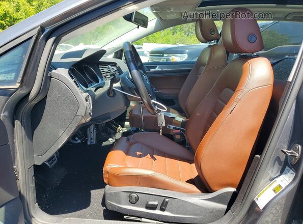 3VWH17AU7HM527534 2017 VOLKSWAGEN GOLF Серый Вид панели приборов