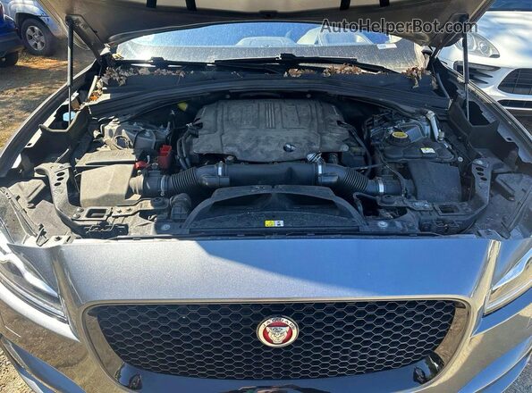 SADCK2BVXHA491148 2017 JAGUAR F-PACE Серый Вид панели приборов