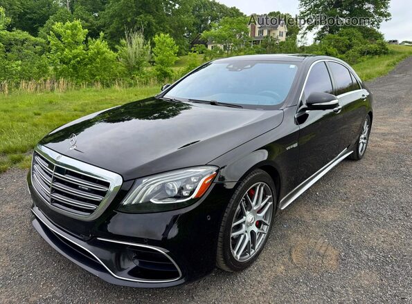 WDDUG8JB8KA453250 2019 MERCEDES-BENZ S Black Front left
