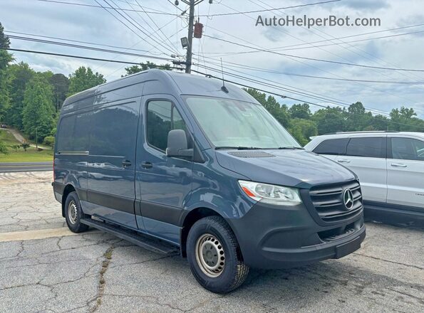 WD4PF0CDXKP035110 2019 MERCEDES-BENZ SPRINTER Blue Front left