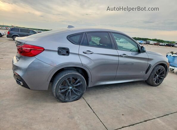 5UXKU0C59K0S97436 2019 BMW X6 Серый Передняя правая четверть