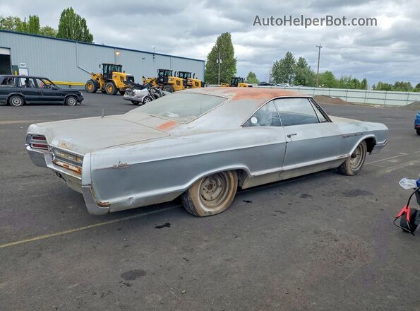 45237SC112566 1965 BUICK LESABRE Silver უკანა მარჯვენა
