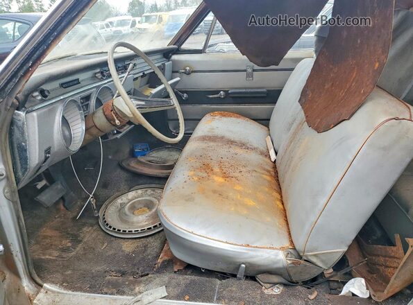 45237SC112566 1965 BUICK LESABRE Silver წინა სალონის ხედი