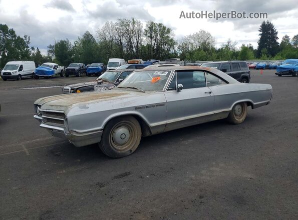 45237SC112566 1965 BUICK LESABRE Silver წინა მარცხენა ხედი სამი მეოთხედიდან