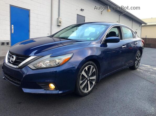 1N4AL3AP1JC123580 2018 NISSAN ALTIMA Blue Tył prawy