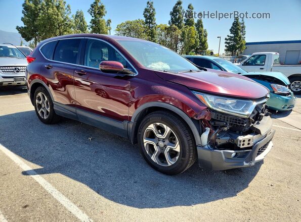 7FARW1H51HE047485 2017 HONDA CRV Бордовый Вид спереди