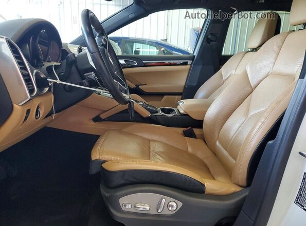 WP1AA2A22JKA07176 2018 PORSCHE CAYENNE Белый Вид панели приборов
