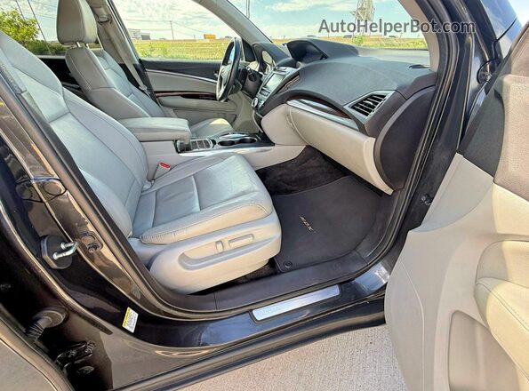 5FRYD4H47GB018317 2016 ACURA MDX Серый Вид сзади
