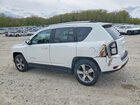2017 Jeep Compass Latitude Белый vin: 1C4NJCEB8HD185871